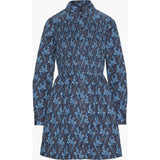 The Mira Dress - Navy Cala Paisley