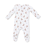 Mini Cowboy Boots - 2 Way Zipper Footie