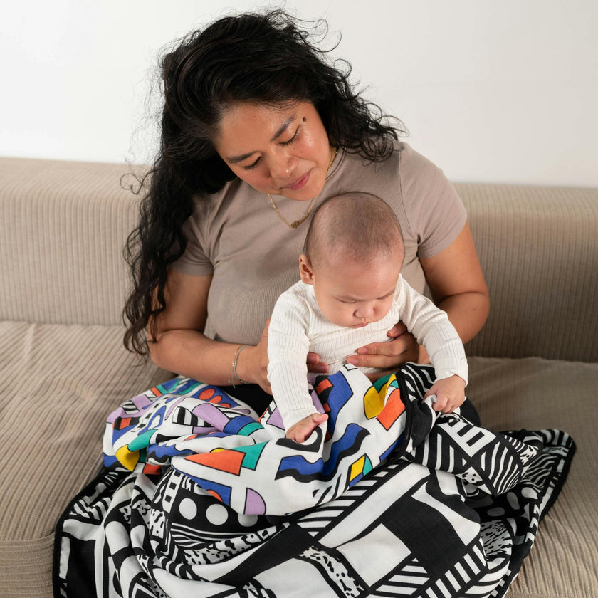 Etta Loves x Walala Studio Reversible Muslin Blanket