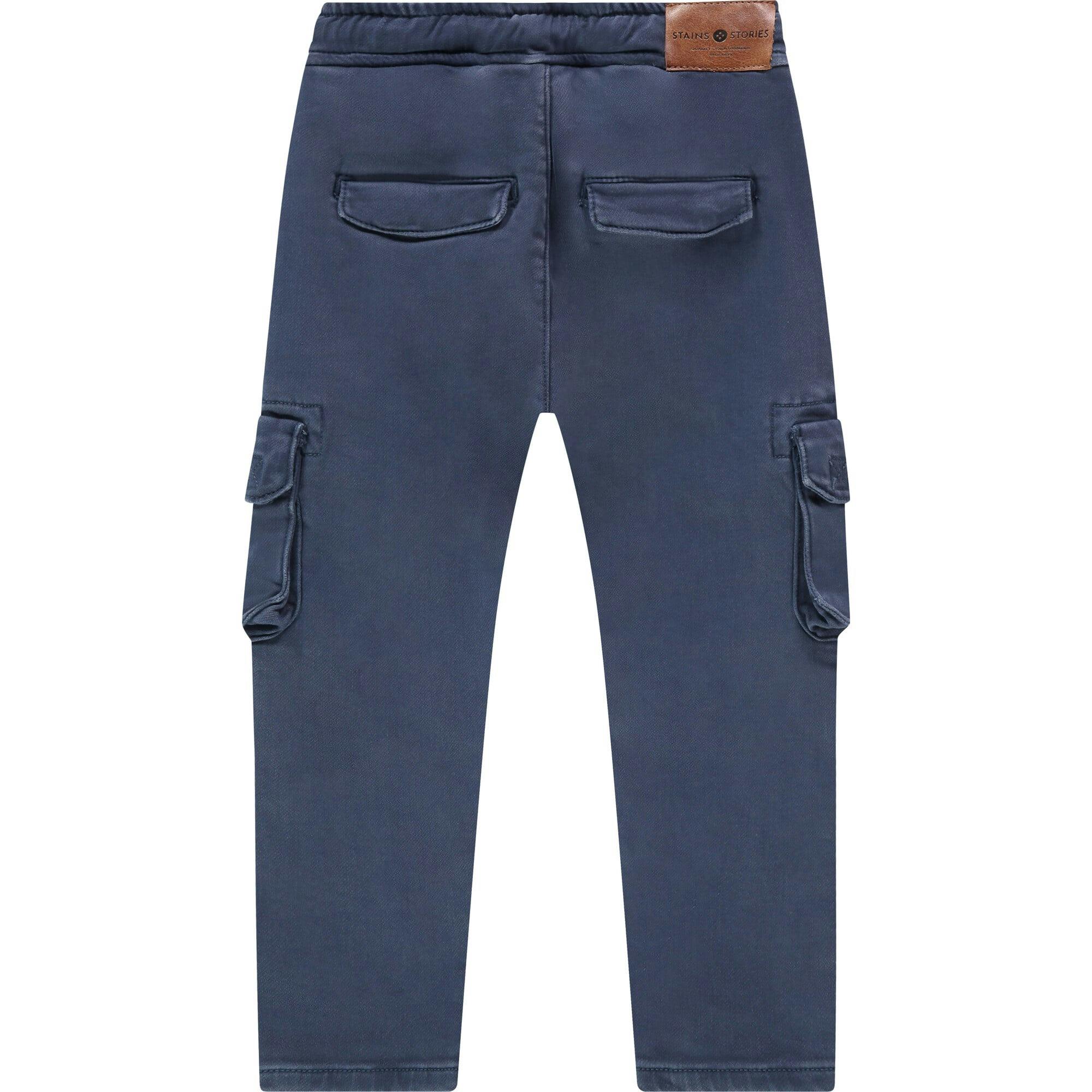 Pull-On Drawstring Cargo Pants