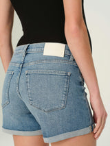 Zoie Jean Shorts Maternity Relaxed 4.5 | Lt Springdale Rolled