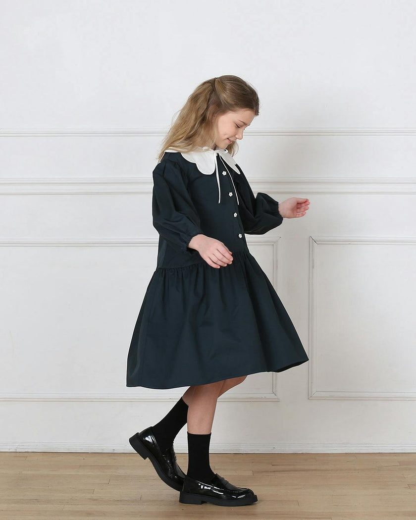 Selena dress (black/ivory)