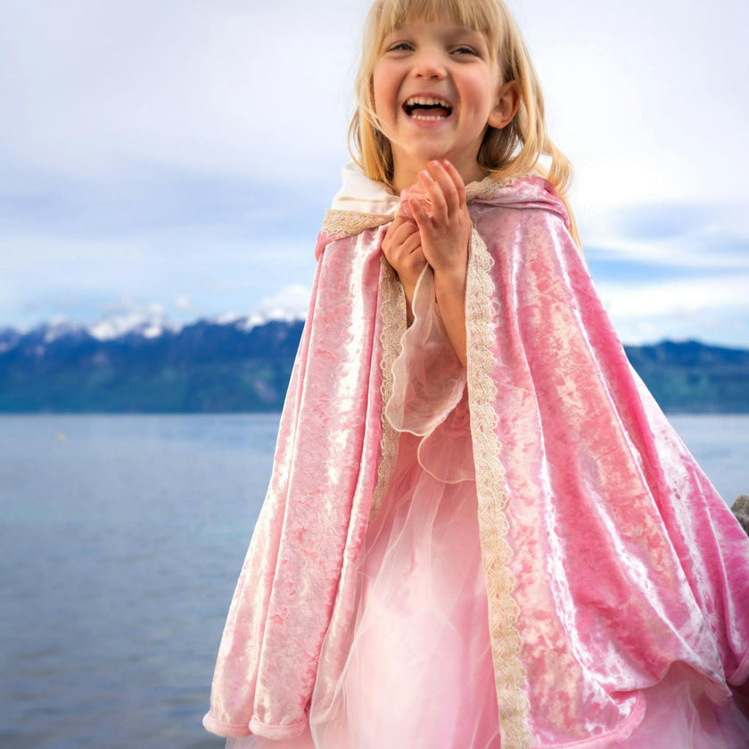 Deluxe Pink Princess Cape