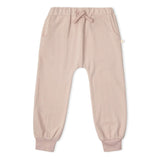 Organic Fleece Jogger Pants - Dusty Rose