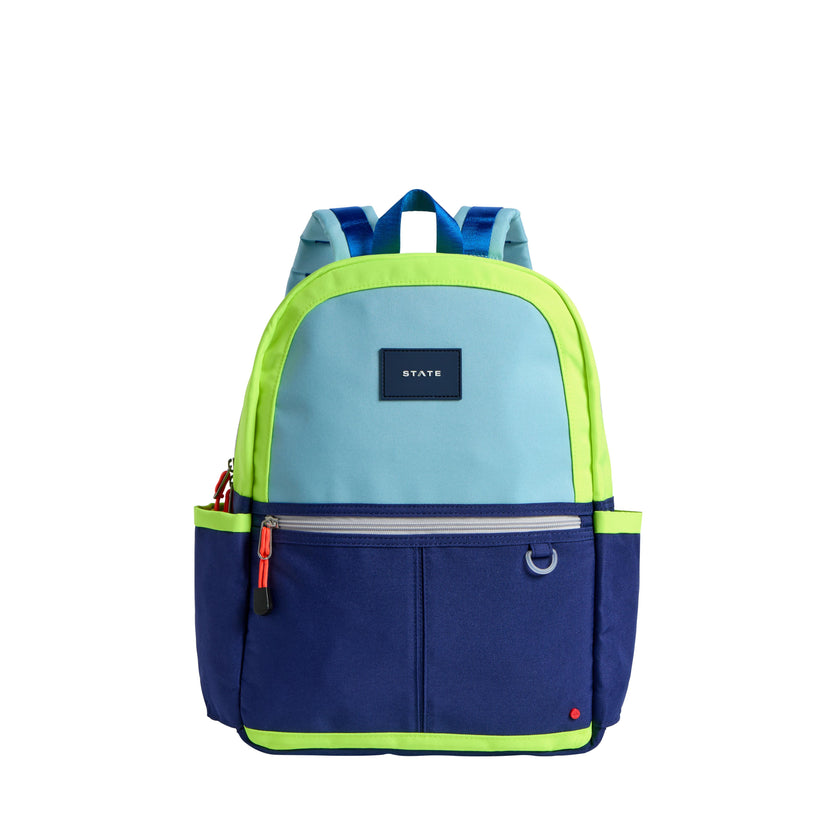 Kane Backpack, Navy/Neon