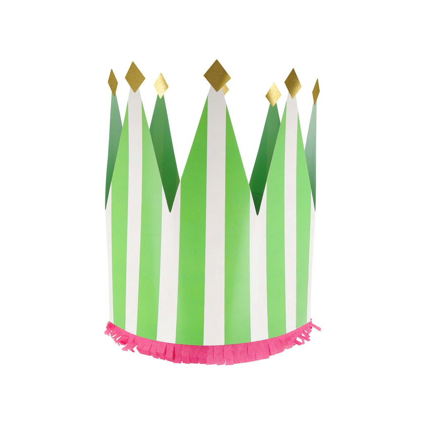 Striped Party Crowns