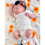 Organic Cotton Muslin Swaddle