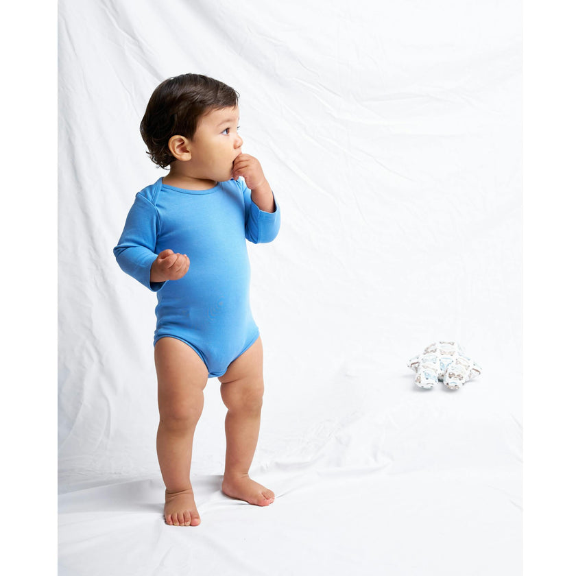 Indigo Long sleeve bodysuit