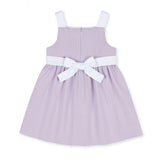 Pincord Dress with Flowers