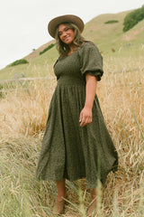 Teagan Dress in Woodland Floral