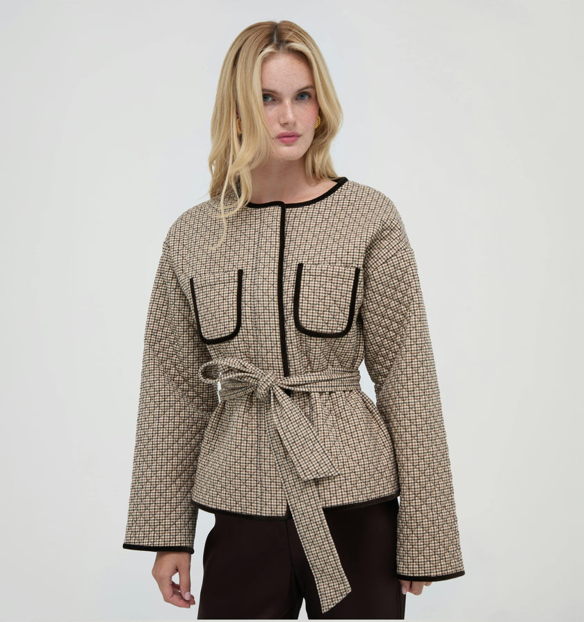 The Barrow Jacket - Hertford Houndstooth