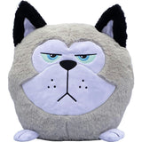 Hangry Petz: Cooper - 12" Grey & White Animal Plush