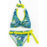 Mimi Bikini - Palm Neon Print