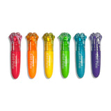 Lucky Cat Paw Scented Neon Highlighters - Set of 6