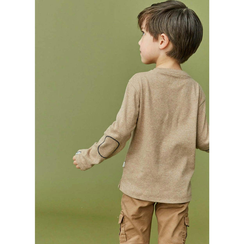 Crew Neck Long Sleeve T-Shirt