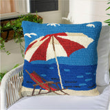 Beach Lounge Outdoor Pillow
