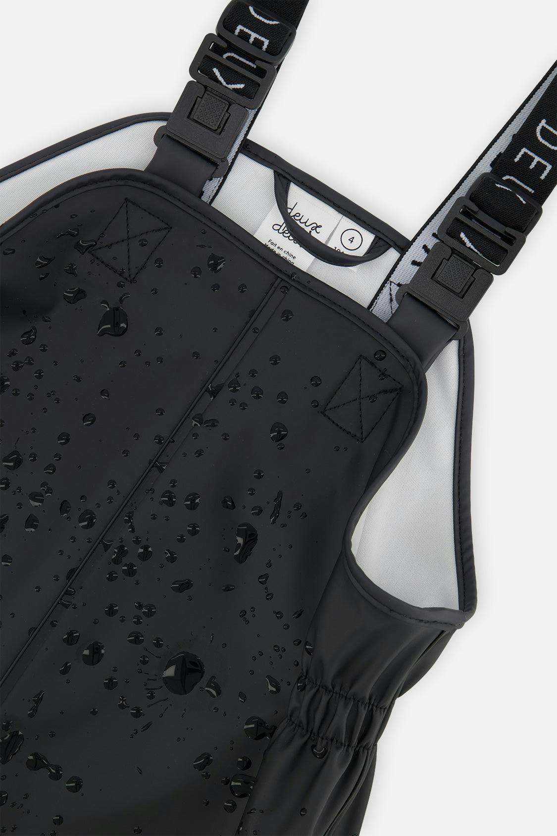 Rain Overalls Black