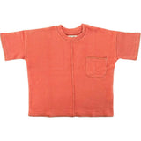 Hand-Embroidered French Terry Top