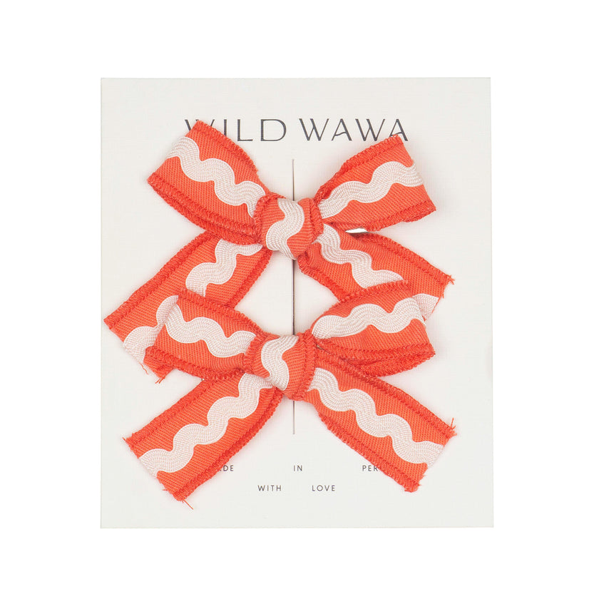Rickrack Clip Set