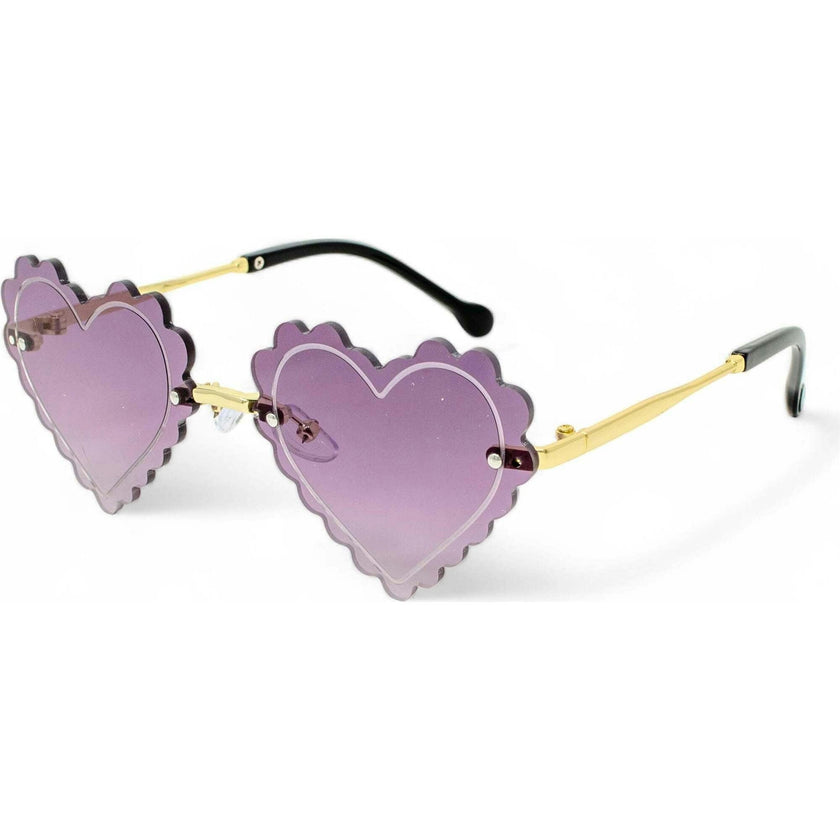 Kid's Frameless Heart Sunglasses