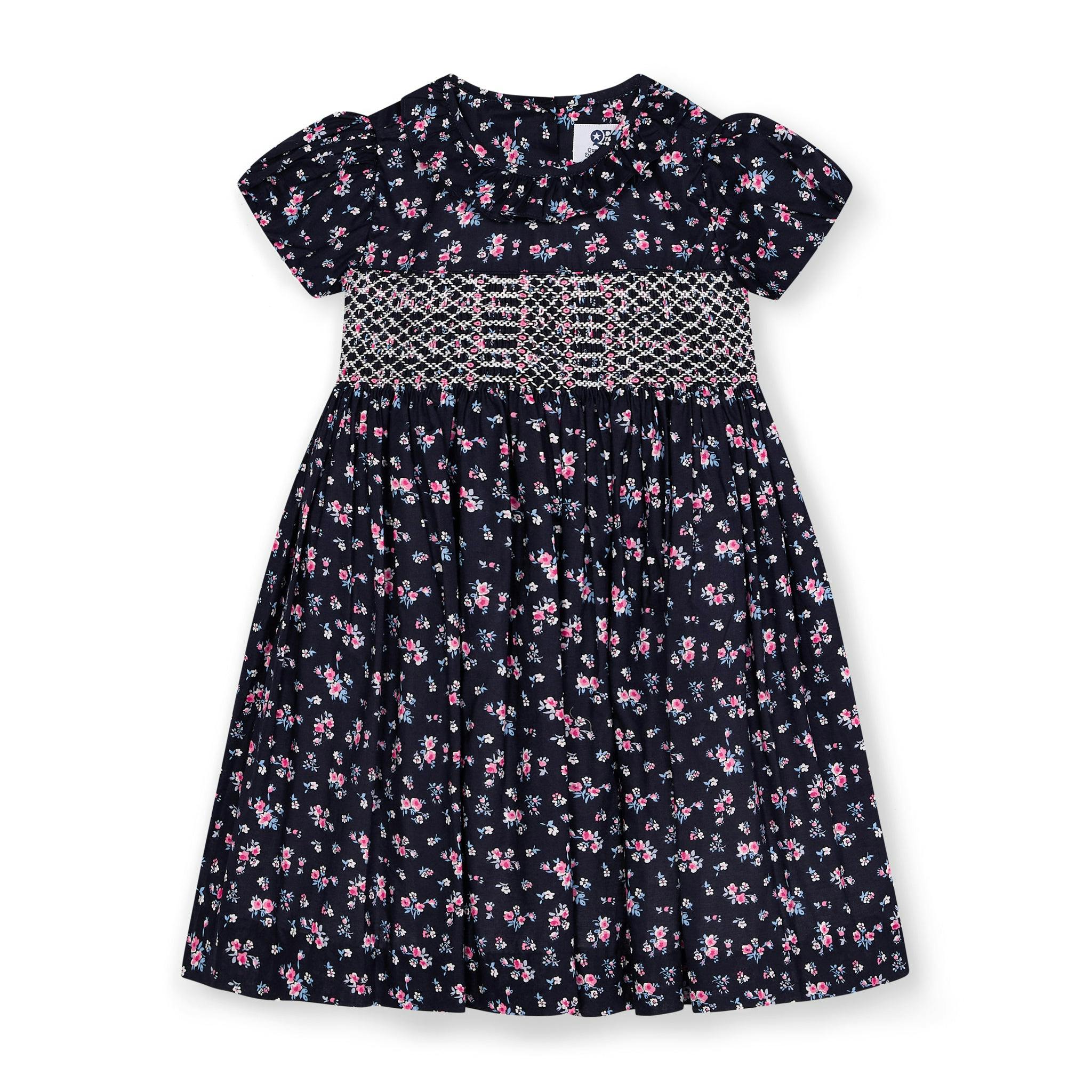 Smocked Girls Dress Mary