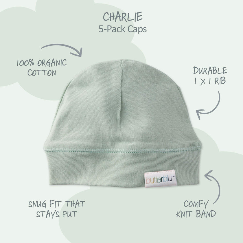 CHARLIE 5-Pack Caps