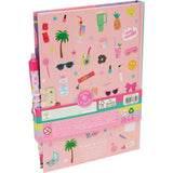 Fashion Friends Lockable Diary with Erasable Pen ( Varied Designs )