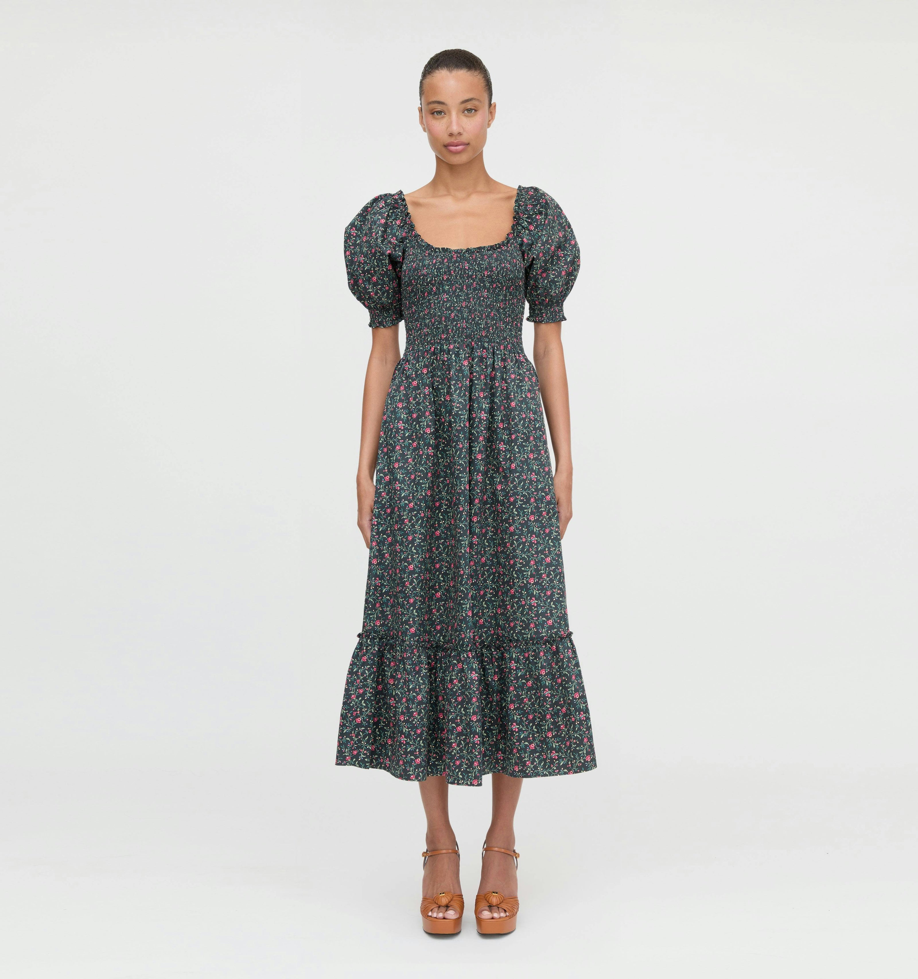The Louisa Nap Dress - Florentine Ditsy