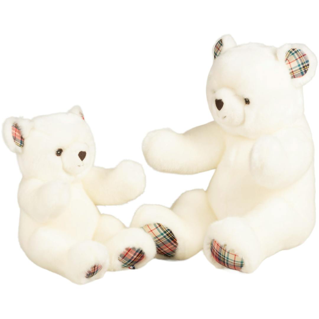 Robert the Bear | White | Scottish Print
