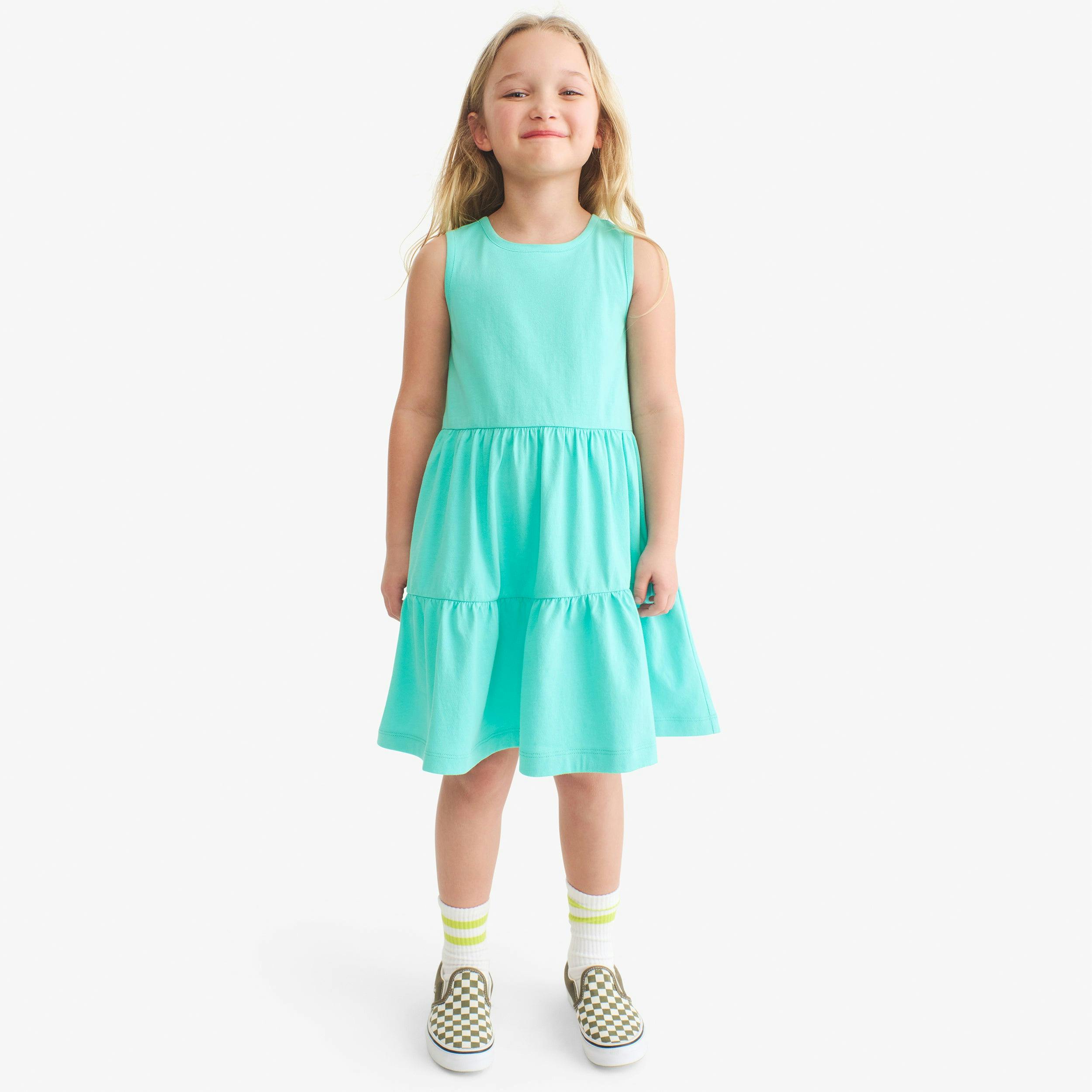 Kids tiered tank dress