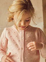 Popcorn Cardigan | cashmere/merino