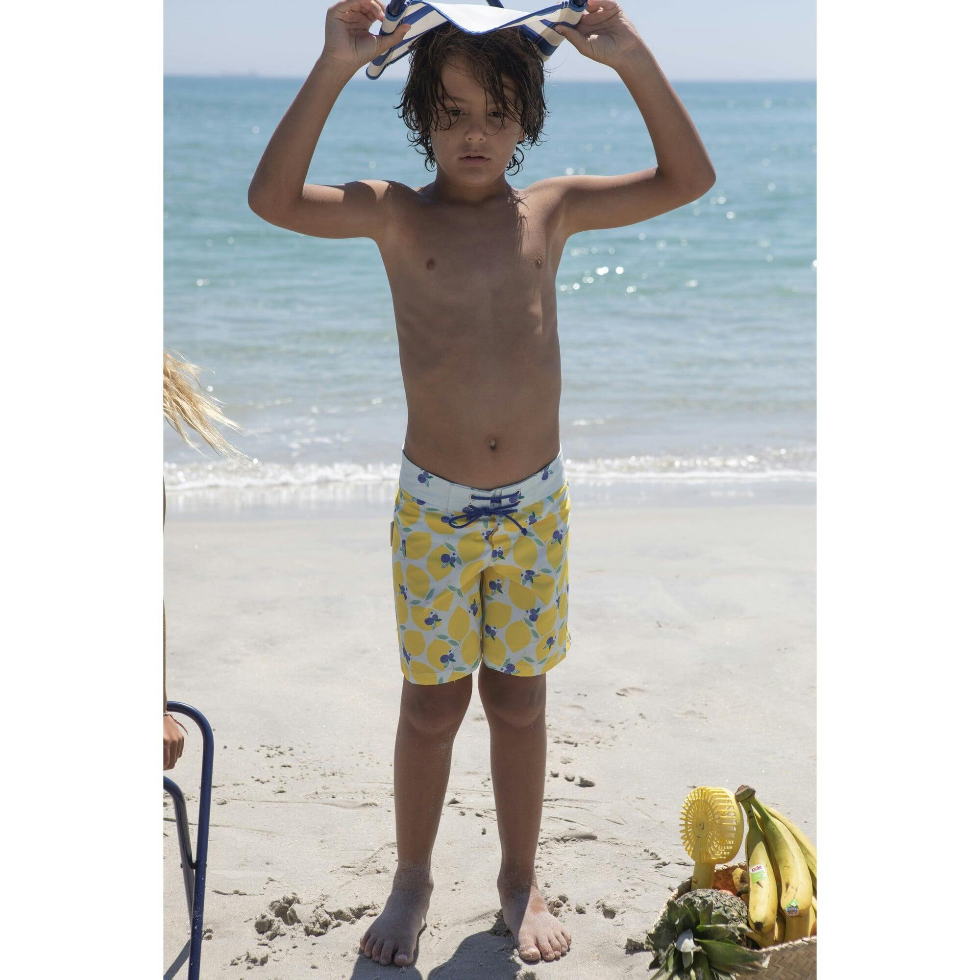 Lemonberry surfer swim shorts