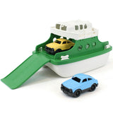 Ferry Boat - Green & White