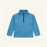 Boys' Athletic Half Zip in Blue/Space