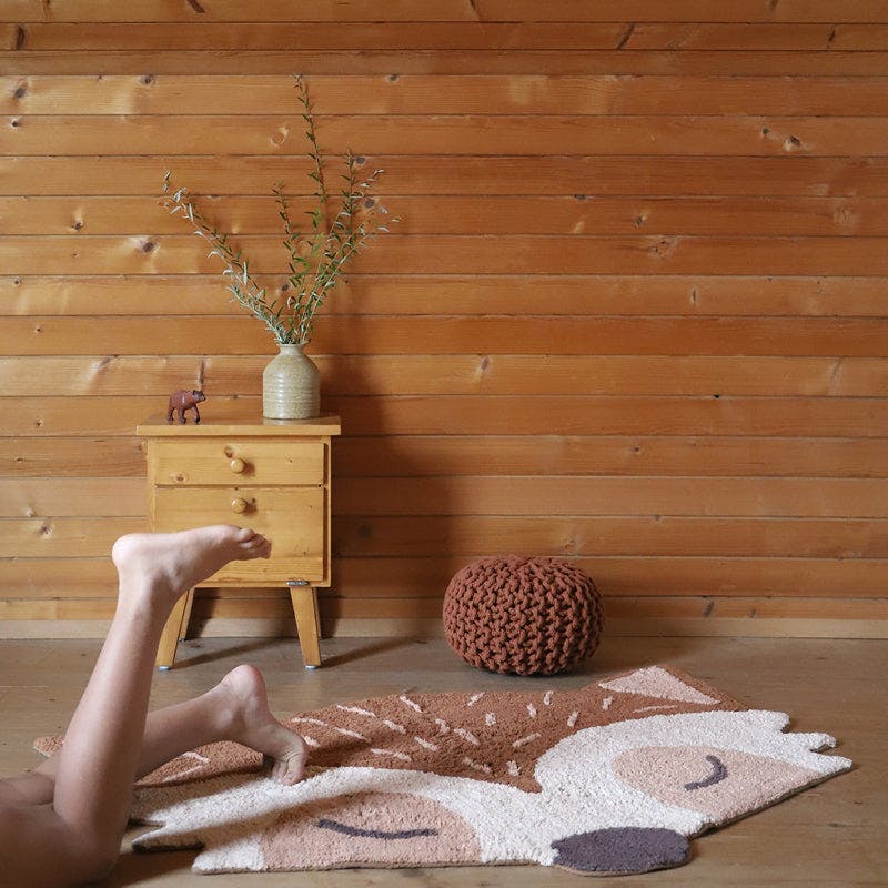 Non-Slip Back Hand-Tufted Rug