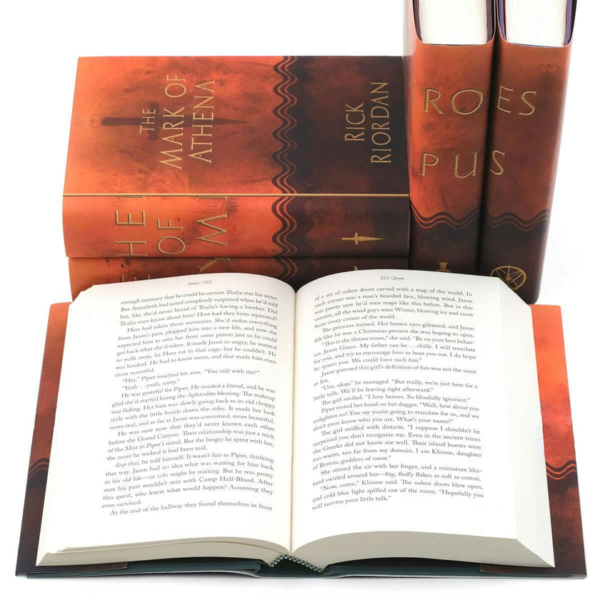 The Heroes of Olympus Book Set