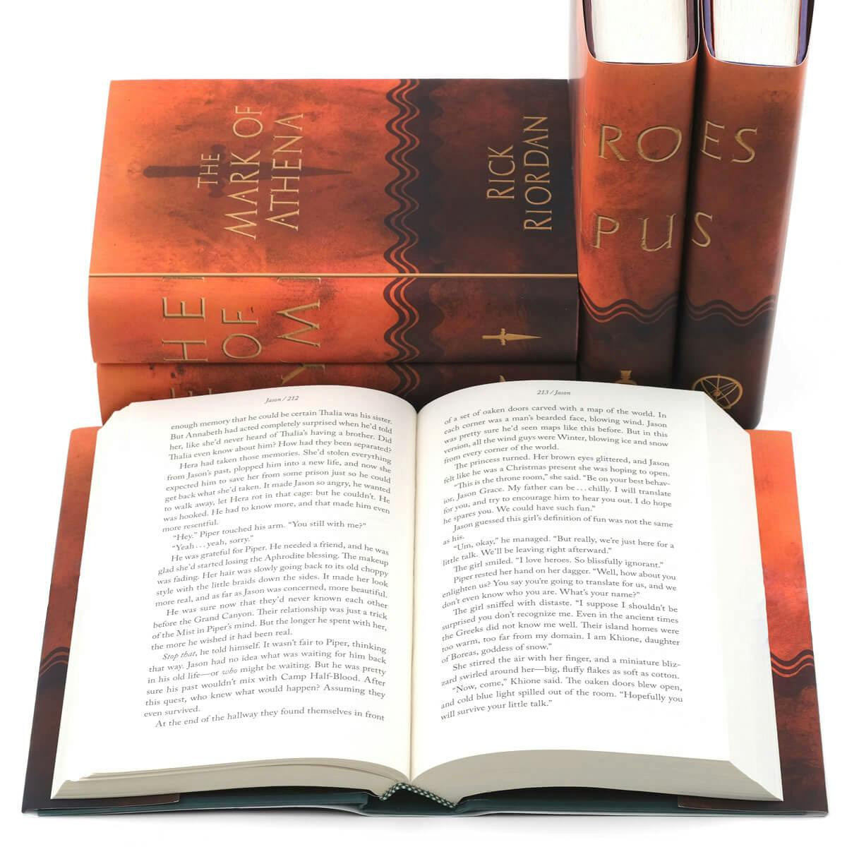 The Heroes of Olympus Book Set