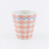 Gingham Reusable Cups