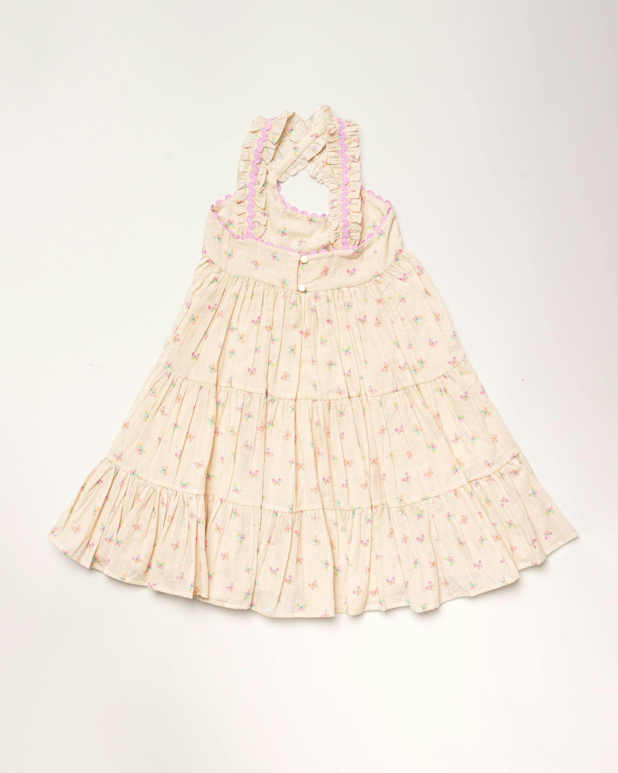 Laura Dress - Butterflies print