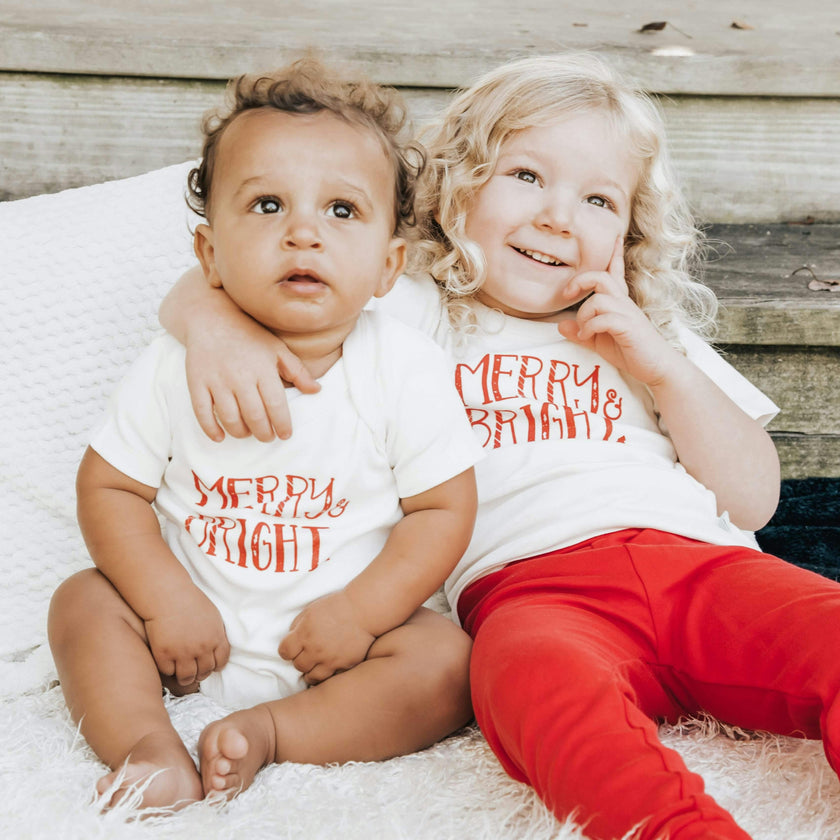 graphic bodysuit | merry & bright