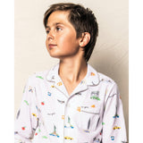 Kid's Twill Pajama Set in New York! New York!