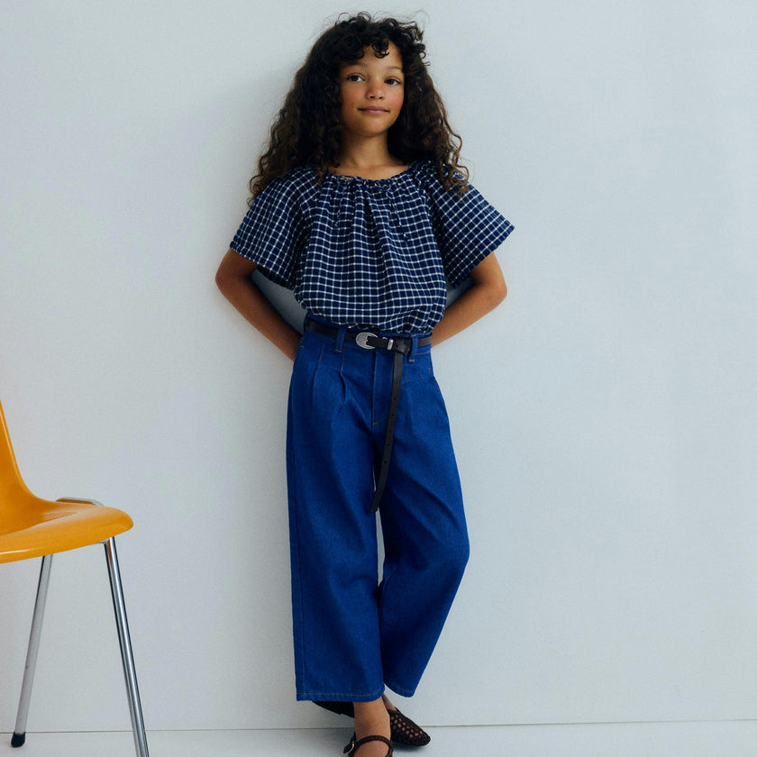 Tulip Pant Blue Denim