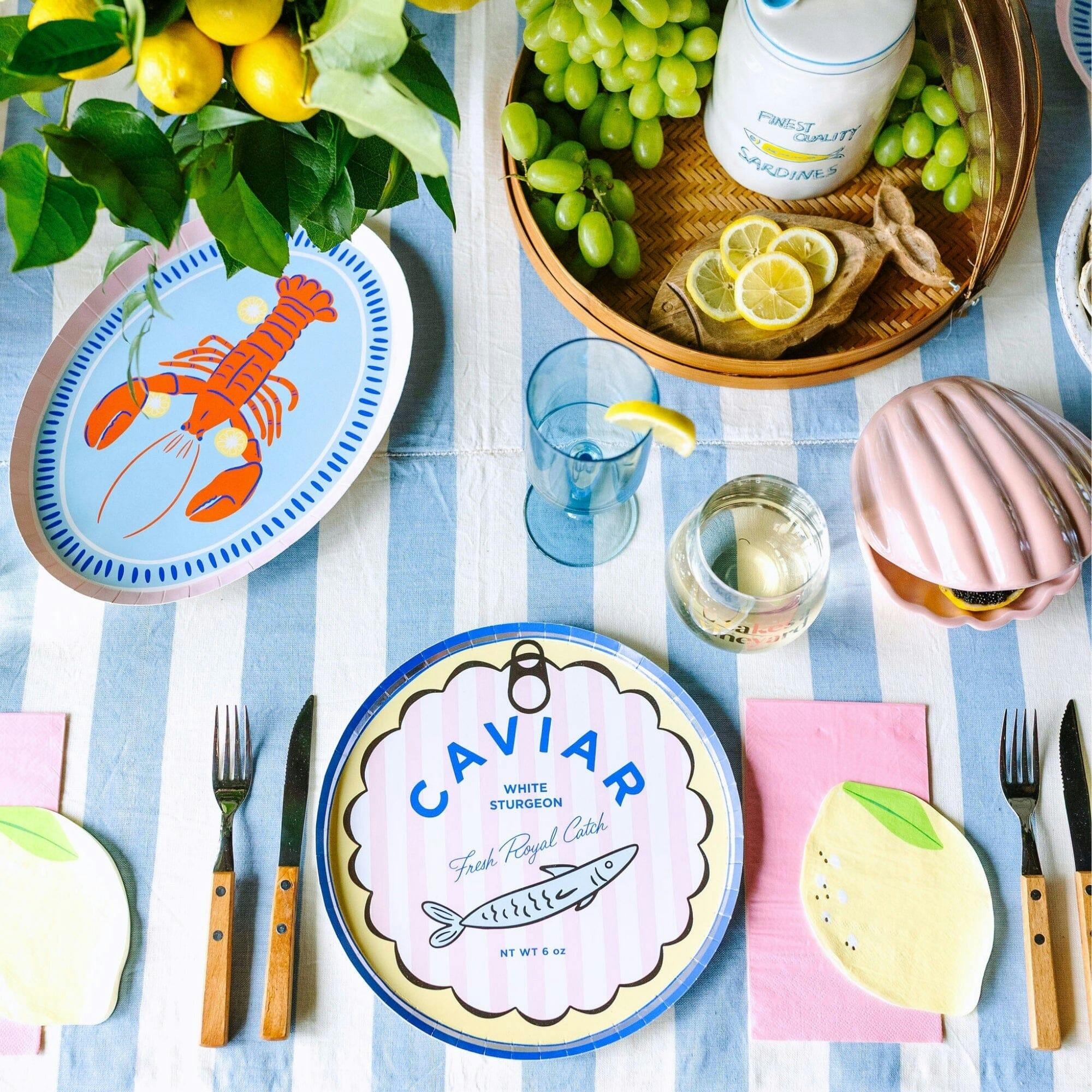 Le Dinner Caviar Can Dinner Plates