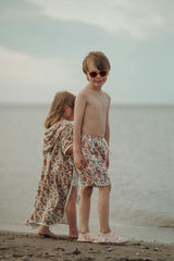 Bathing Towel Poncho | Organic Cotton - In Bloom