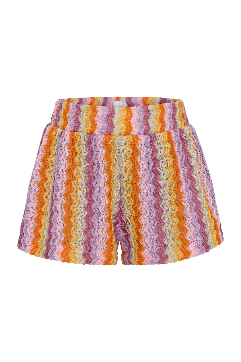 Carlisle Short Crochet Zig Zag