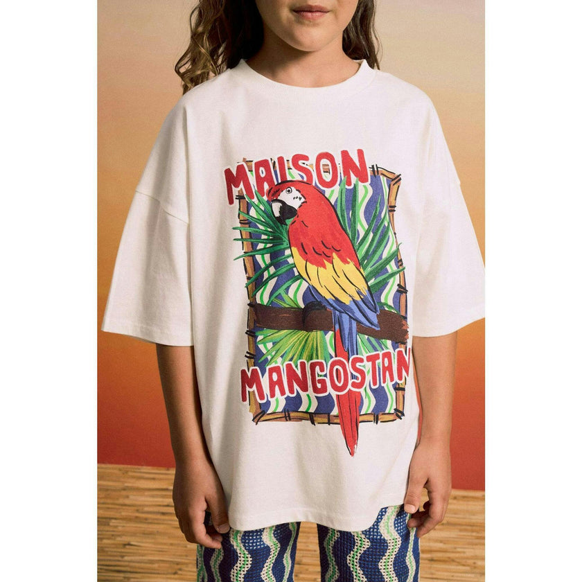 LOROS T-SHIRT CLOUDY WHITE