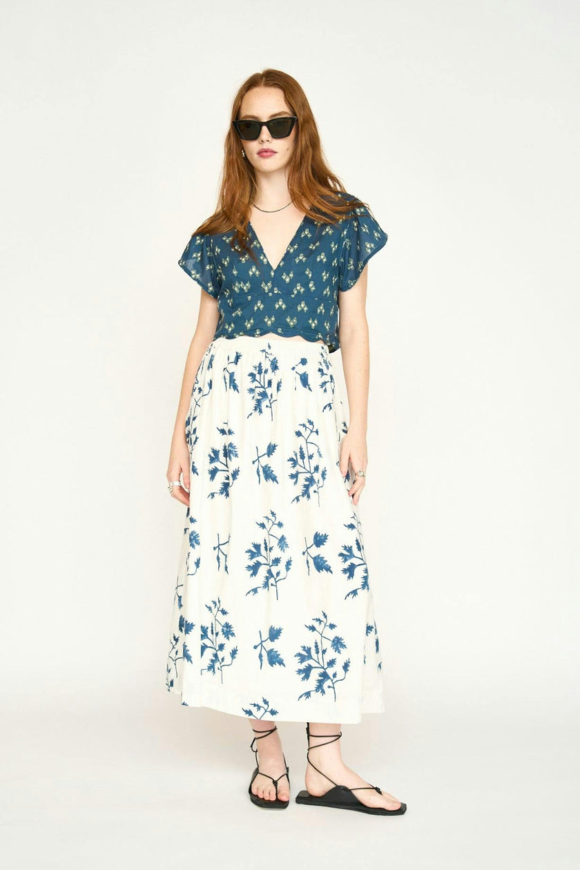 Verona Skirt in Summer Fig