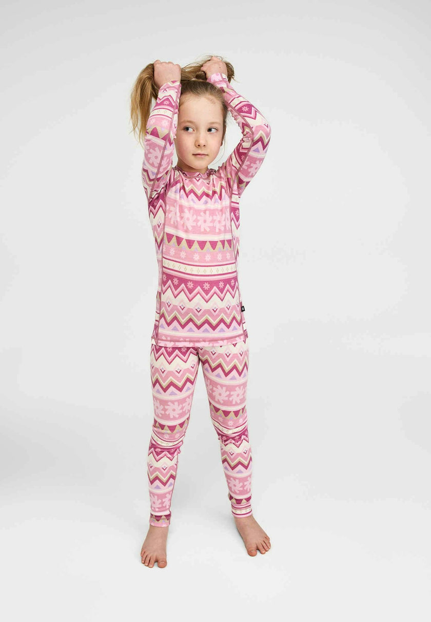 Taitoa - Kids' Merino Wool & Lyocell Base Layer Set