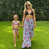 Women's Wrap Skirt - Cherry On Top Print