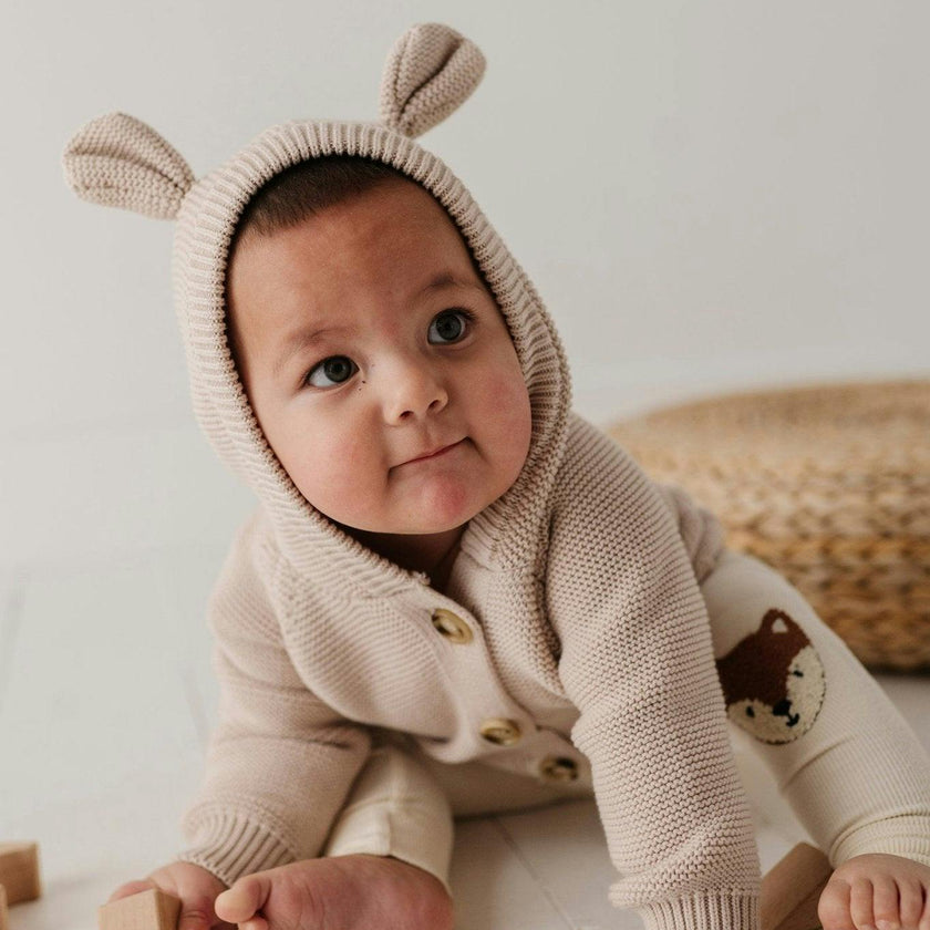 Knit Hoodie Portabella